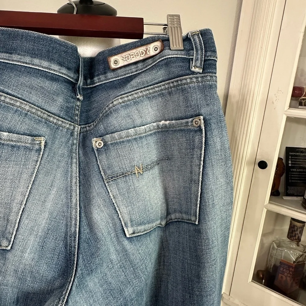 Nobody Denim Relaxed Blue Jeans